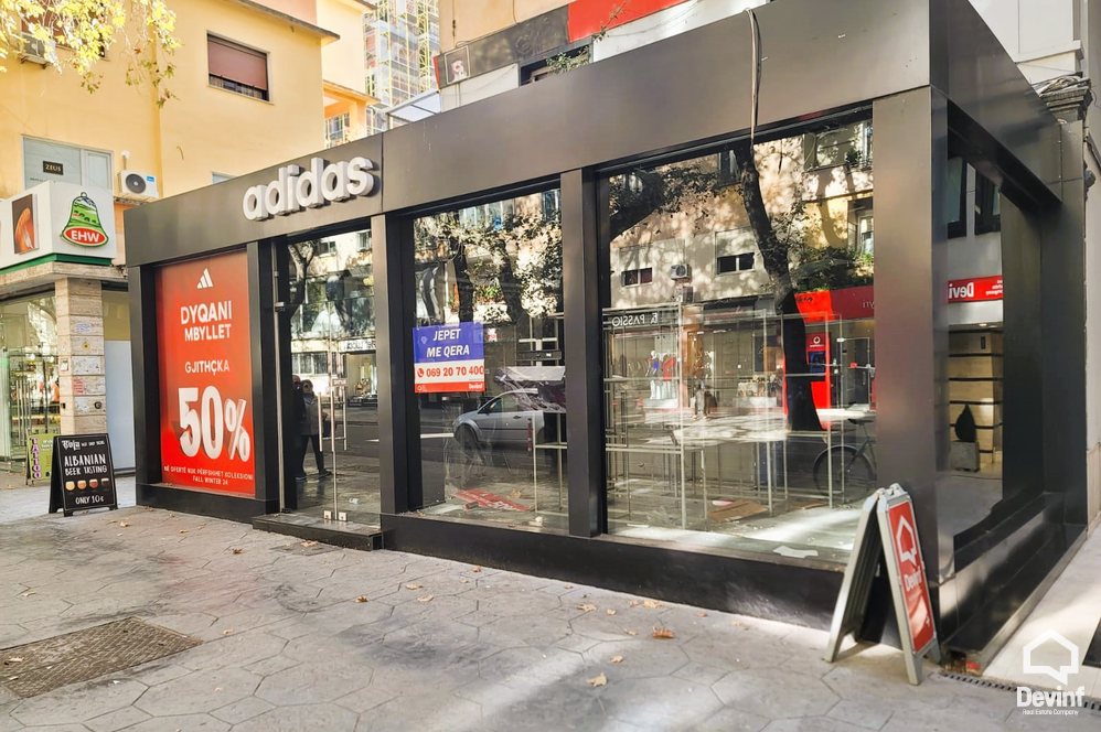 Tirane For Rent Shop  Shop in Myslym Shyri Street Shop show room