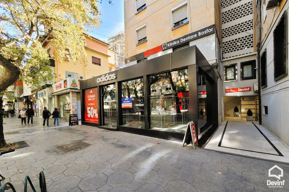 Tirane For Rent Shop  Shop in Myslym Shyri Street Shop show room
