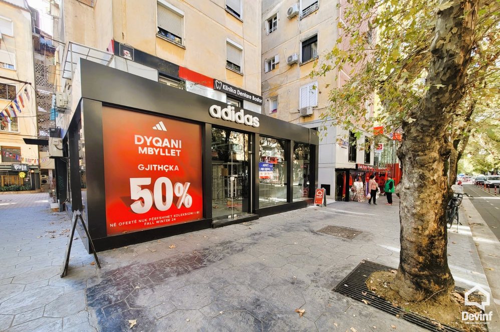 Tirane For Rent Shop  Shop in Myslym Shyri Street Shop show room