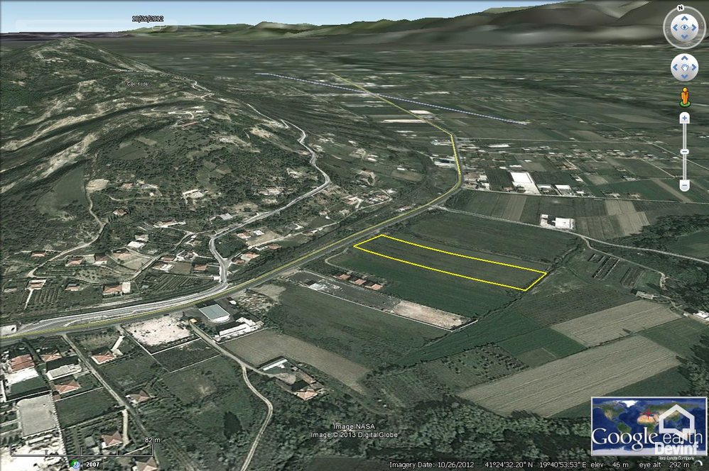 Tirane For Sale Land  The land is located near the Mother Theresa Airport Industrial Land