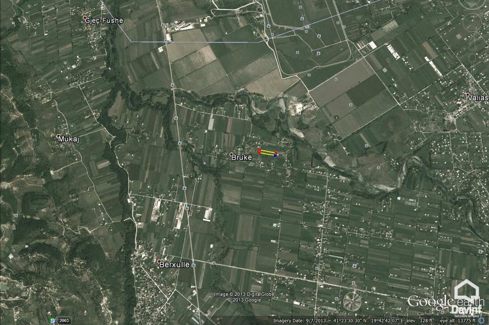 Tirane For Sale Land  The land is located about 1.5 km away from National Road to Airport Mother Teresa Industrial Land