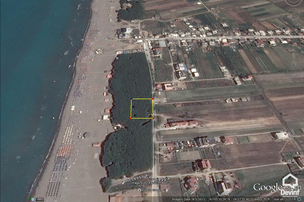 Durres For Sale Land  The land is located in Spille, in Durres coast Coast Land