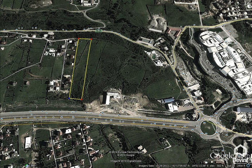 Tirane For Sale Land  Near the Commercial Center TEG Building Plot