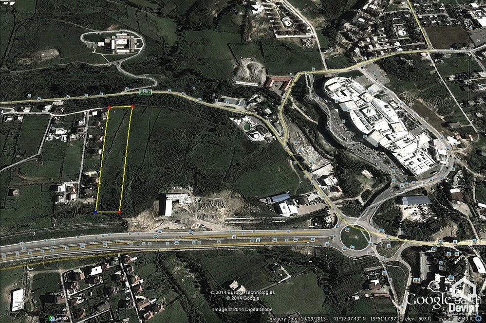 Tirane For Sale Land  Near the Commercial Center TEG Building Plot