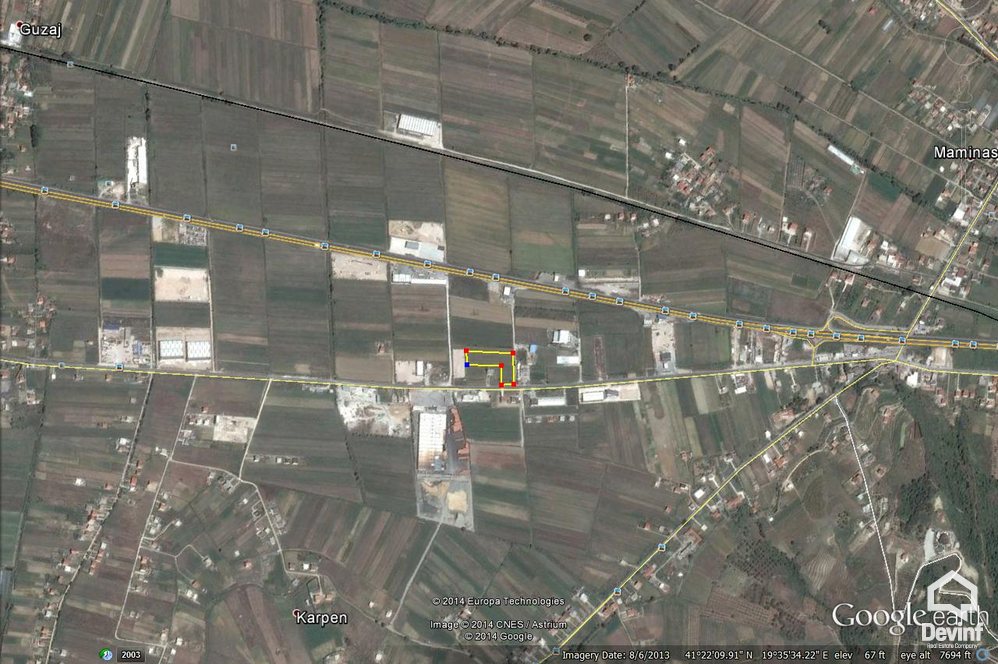 Durres For Sale Land  Vore-Durres Highway  Industrial Land