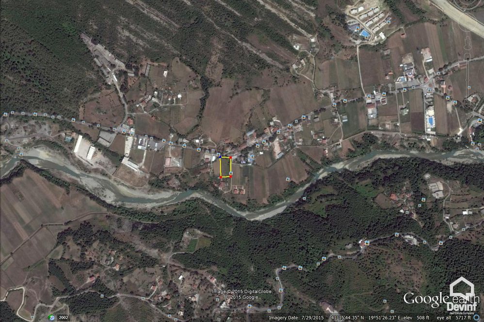 Tirane For Sale Land  The land is located in Mullet area, in Petrela Building Plot Industrial Land