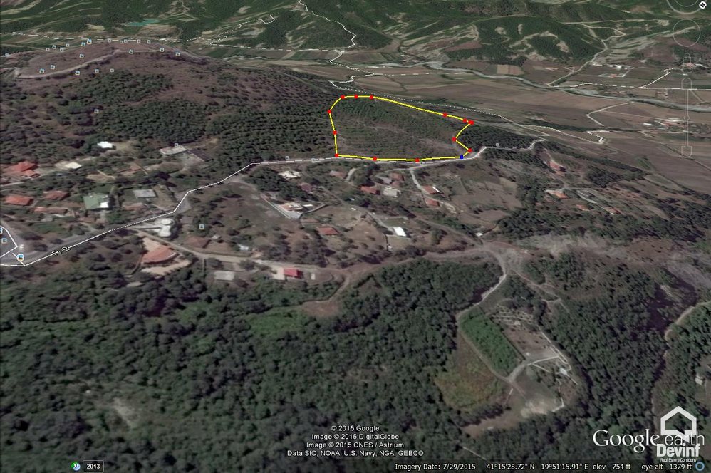 Tirane For Sale Land  The land is in Petrela area  Building Plot