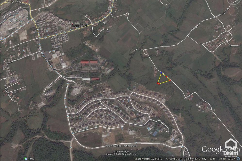 Tirane For Sale Land  The land is near Rolling Hills Residential Complex  Building Plot