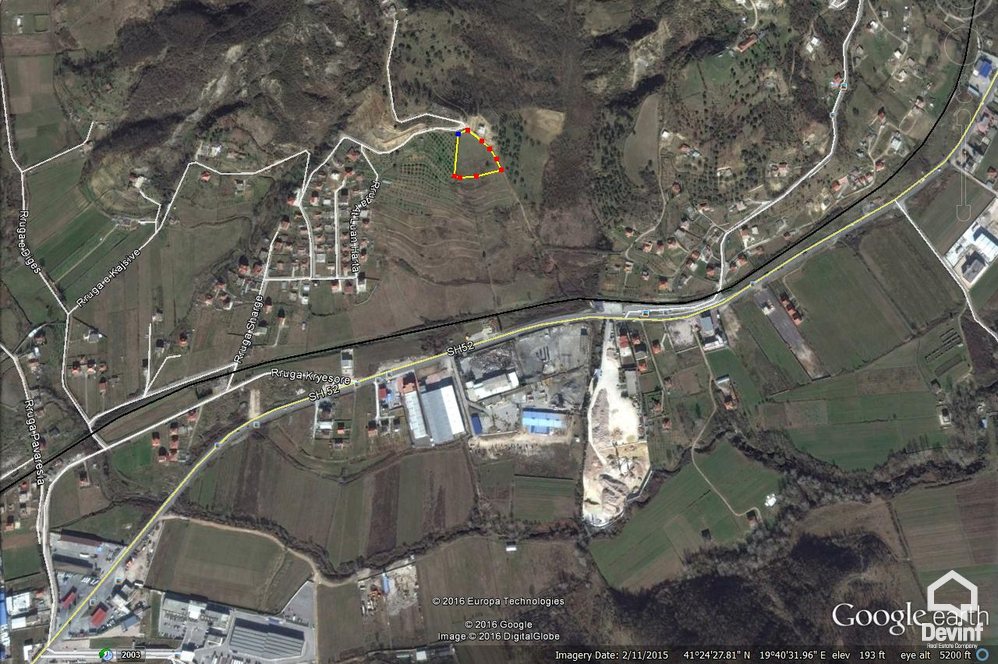 Tirane Shitje Toke  Zona e Prezes, prane Doganes se Tiranes toke industriale