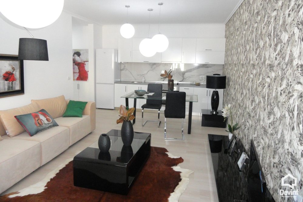 Tirane Qera Apartament 1+1+A Pallat i ri ne zonen e Tiranes se Re. apartament
