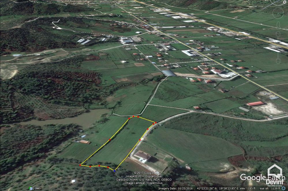Tirane For Sale Land  Industrial Land near the Vaqarr Area, Tirane Industrial Land