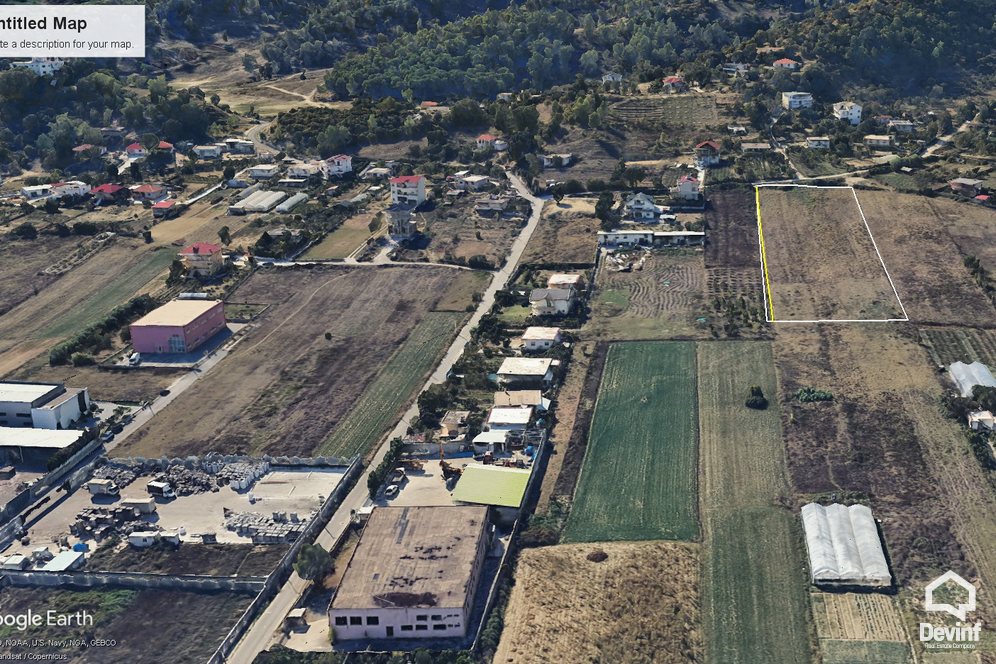 Tirane For Sale Land  The land is located in Vaqarr area Building Plot Industrial Land