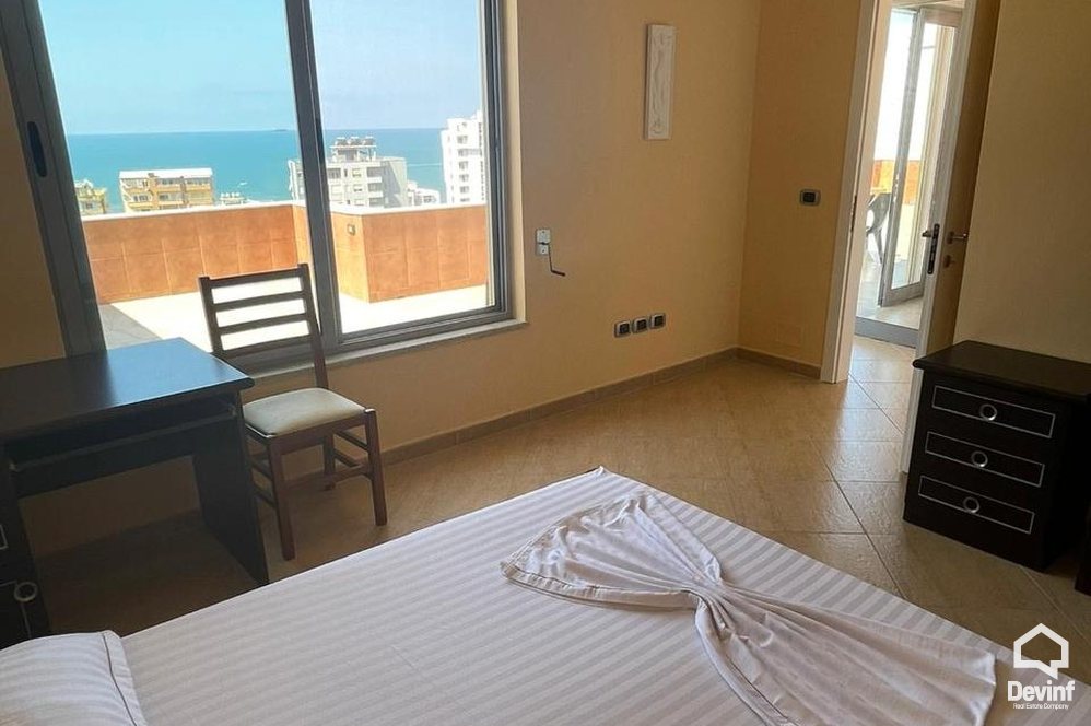 Durres For Sale Apartment 3+1 Attic Apartment on the Beach, Durres Apartment