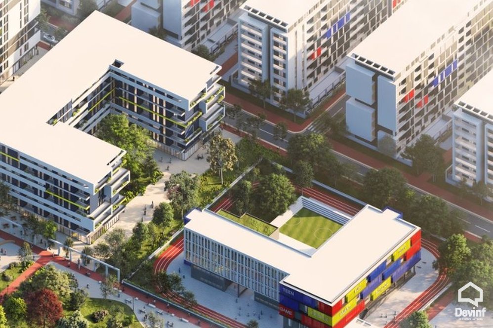Tirane For Sale Apartment 2+1+A Univers City, near the QTU Apartment Residential Complex
