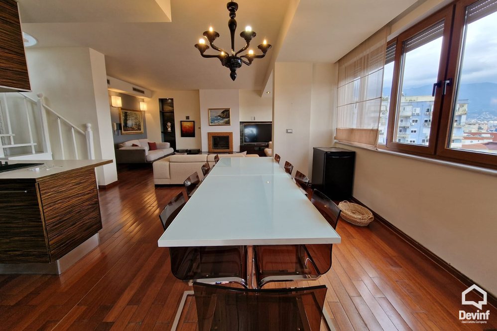 Tirane Shitje Apartament 4+1 Prane Sheshit Avni Rustemi apartament penthouse