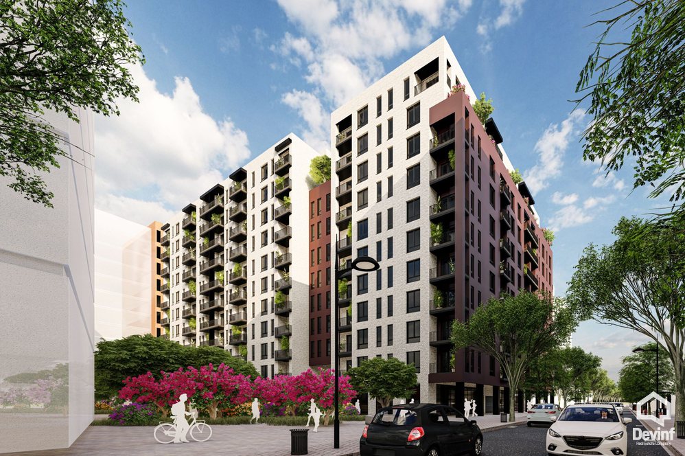 Tirane Shitje Apartament 1+1+A Rruga Dritan Hoxha, Aura Complex apartament kompleks rezidencial
