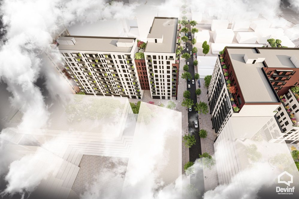 Tirane For Sale Apartment 2+1+A Dritan Hoxha street, Aura Complex Apartment Residential Complex
