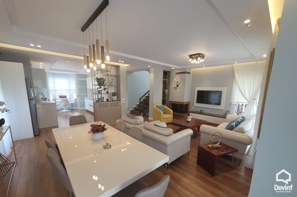 Tirane For Rent Villa 3+1+A A villa in a residential compound near TEG Villa Residential Complex