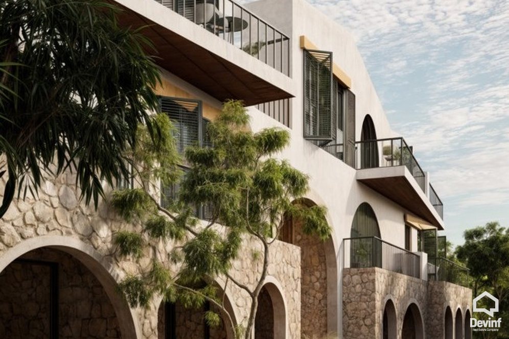 Vlore Shitje Apartament 1+1 Finca Alevra Residence, Dhermi apartament bregdet kompleks rezidencial Booking/AirBnB