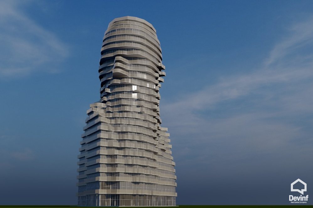 Tirane Shitje Apartament 2+1+A Tirana Rock Building, ne Sheshin Skenderbej apartament Rezidence