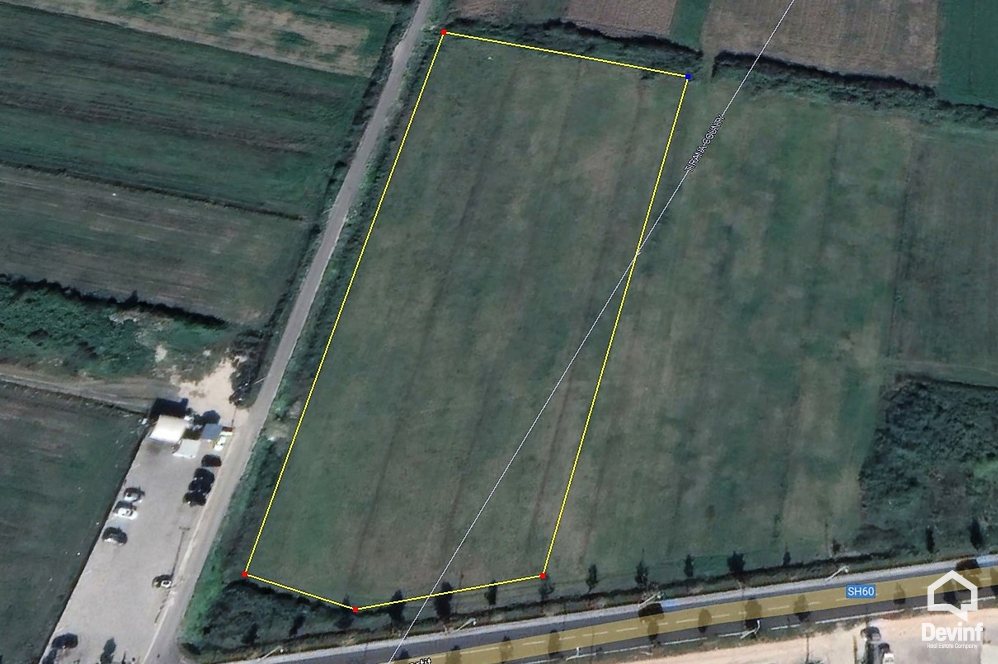 Tirane For Sale Land  The land is located near Mother Teresa Airport. Building Plot Industrial Land