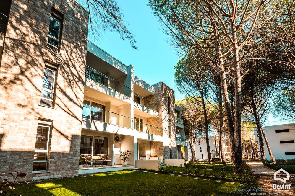 Durres Shitje Apartament 1+1+A San Pietro Resort & Residences, Gjiri i Lalezit apartament bregdet kompleks rezidencial