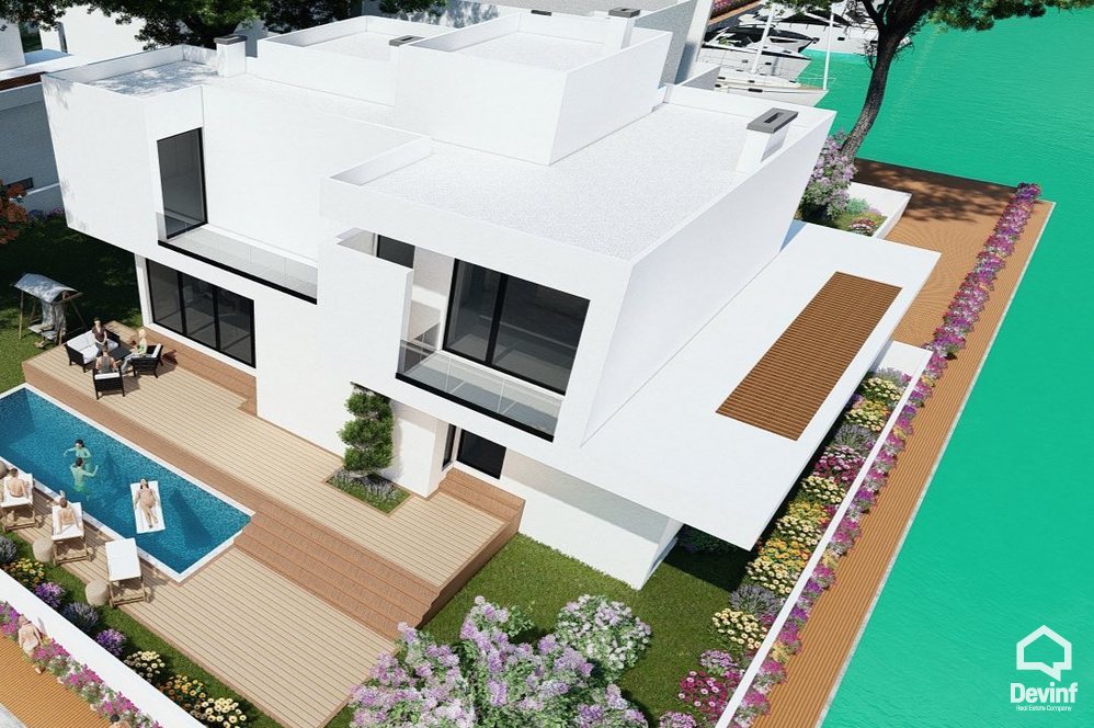 Durres Shitje Vile  Turquoise Marina, Hamallaj bregdet kompleks rezidencial vile