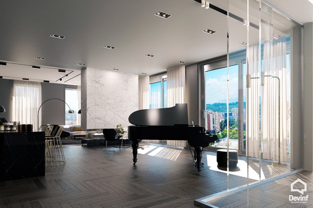 Tirane Shitje Apartament 2+1 Bulevardi Bajram Curri, Downtown One apartament Residence Kullë