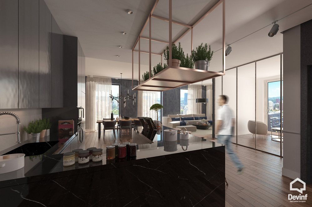 Tirane For Sale Apartment 2+1 Bajram Curri Boulevard, Downtown One Apartment Residence Kullë