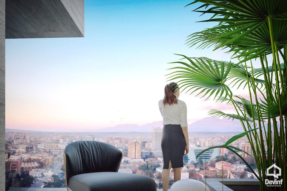 Tirane For Sale Apartment 2+1 Bajram Curri Boulevard, Downtown One Apartment Residence Kullë