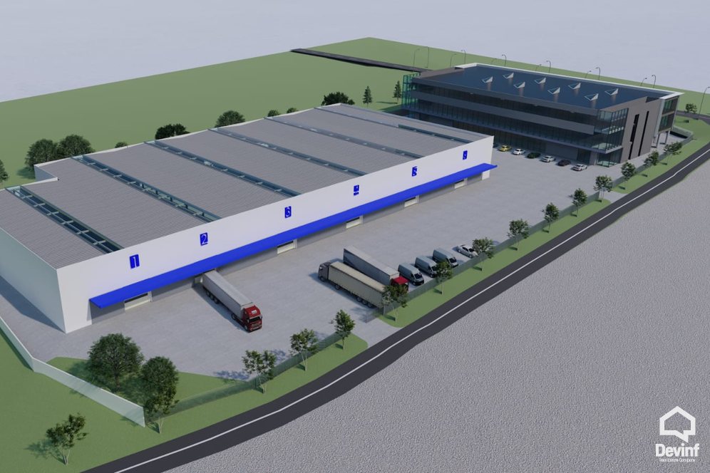 Tirane For Sale Warehouse  Vore-Rinas National Road Warehouse industri Multifunctional Building