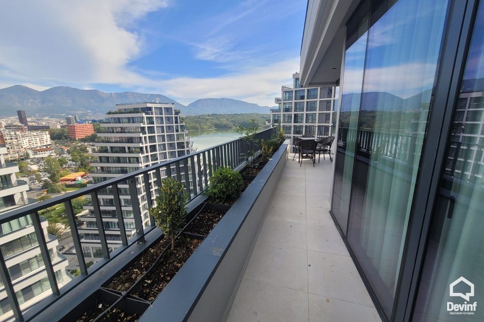 Tirane For Rent Apartment 1+1 Modern apartment located at Lake View Residence Apartment Residential Complex