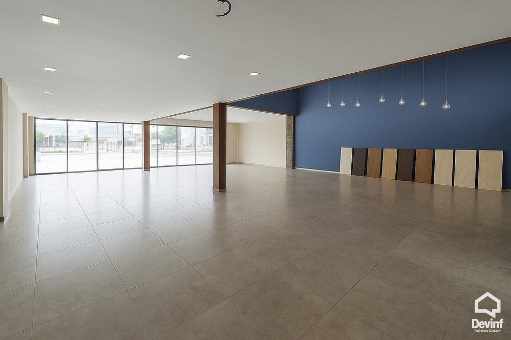 Tirane For Rent Warehouse  Showroom in Tirana-Durres Hogjway Office Multifunctional Building show room ekspozite
