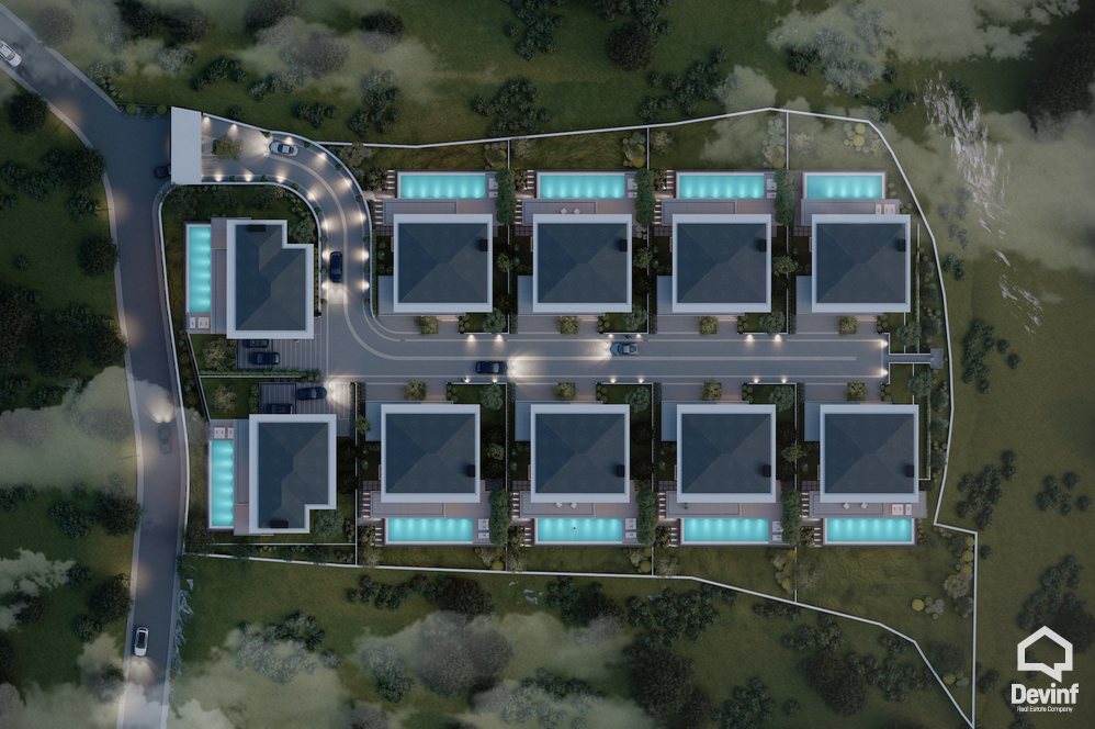 Tirane For Sale Villa  Residential Complex near the Tirana East Gate Shopping Center Villa Residential Complex