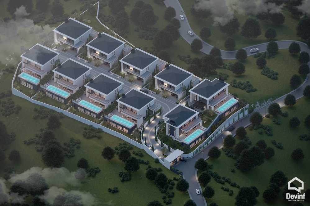 Tirane For Sale Villa  Residential Complex near the Tirana East Gate Shopping Center Villa Residential Complex