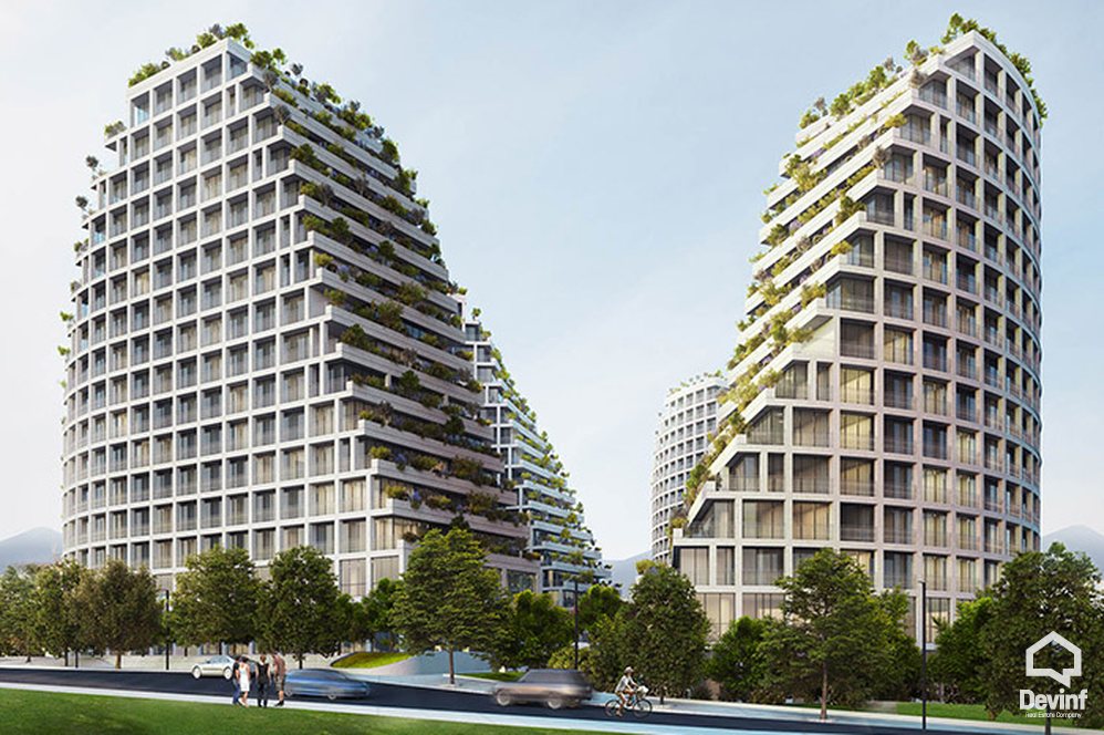 Tirane Shitje Apartament 2+1+A Lake View Residence apartament kompleks rezidencial