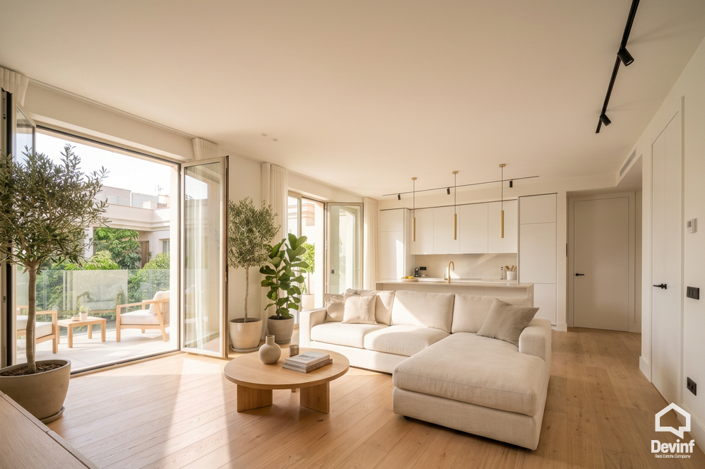 Tirane For Sale Apartment 2+1 Mei Garden Residence, former Aviation Field Apartment Residential Complex