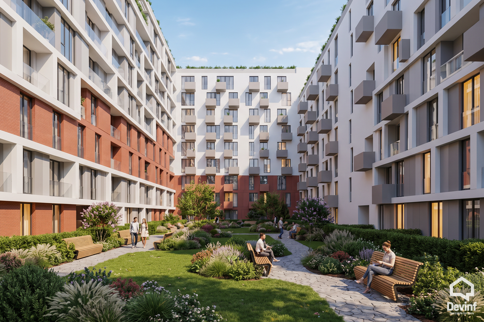 Tirane For Sale Apartment 2+1 Mei Garden Residence, former Aviation Field Apartment Residential Complex
