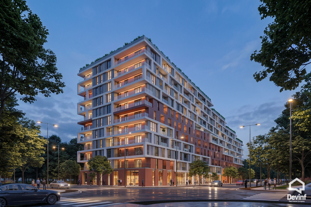 Tirane For Sale Apartment 2+1 Mei Garden Residence, former Aviation Field Apartment Residential Complex